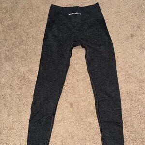 Alphalete Dark Grey Workout Leggings - GENTLY WORN - sz Small